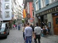 Calle del casco antiguo de Zúrich (Suiza) Viaje a Suiza (II)