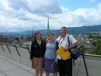 Mirador desde la Universidad de Zúrich (Suiza) Viaje a Suiza (II)