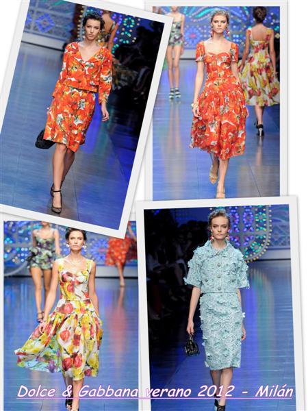 Milán Fashion Week primavera verano 2012 - Dolce & Gabbana Milán Fashion Week primavera verano 2012 - Dolce & Gabbana