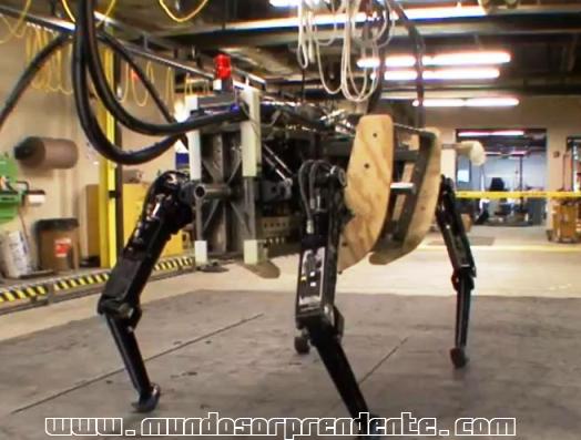 Alpha AlphaDog, un robot creado para asistir a los militares (video)