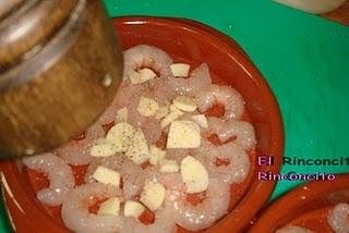 CAZUELA DE GAMBAS CAZUELA DE GAMBAS