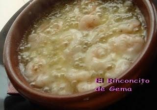 CAZUELA DE GAMBAS CAZUELA DE GAMBAS