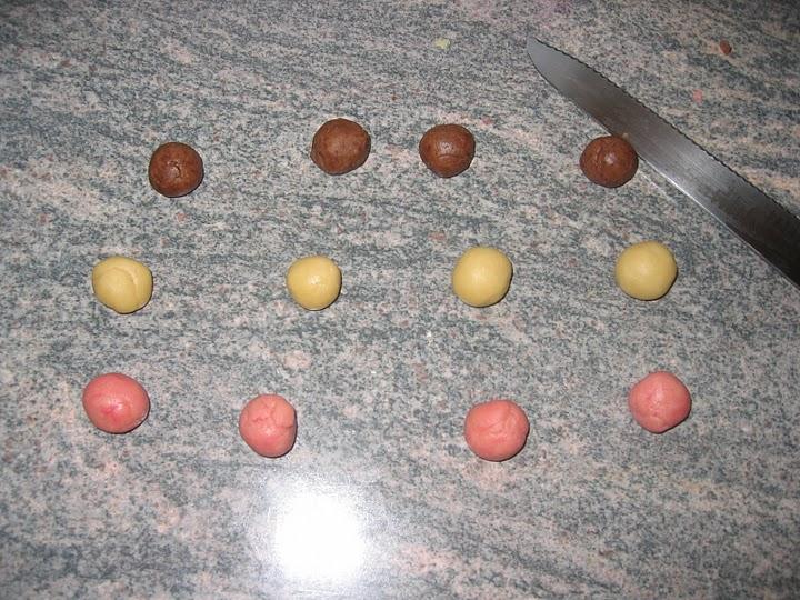 Galletas de colores Galletas de colores