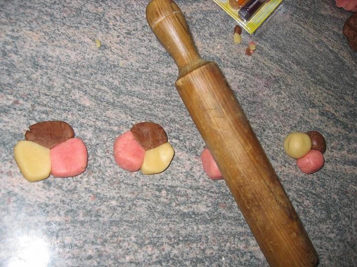 Galletas de colores Galletas de colores