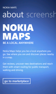 Nokia Maps filtrado para Windows Phone 7