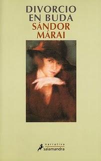 Divorcio en Buda - Sándor Márai Divorcio en Buda - Sándor Márai