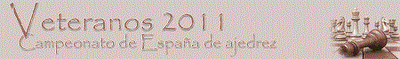 Campeonato de España de Ajedrez Veteranos 2011