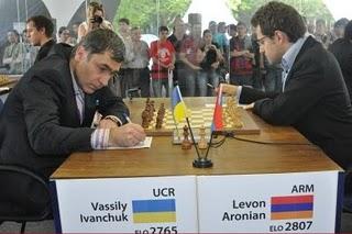 Ivanchuk asegura liderato y Vallejo pierde con Anand R4 Grand Slam Sao Paulo - Bilbao 2011
