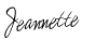 firma Jeannette firma Jeannette