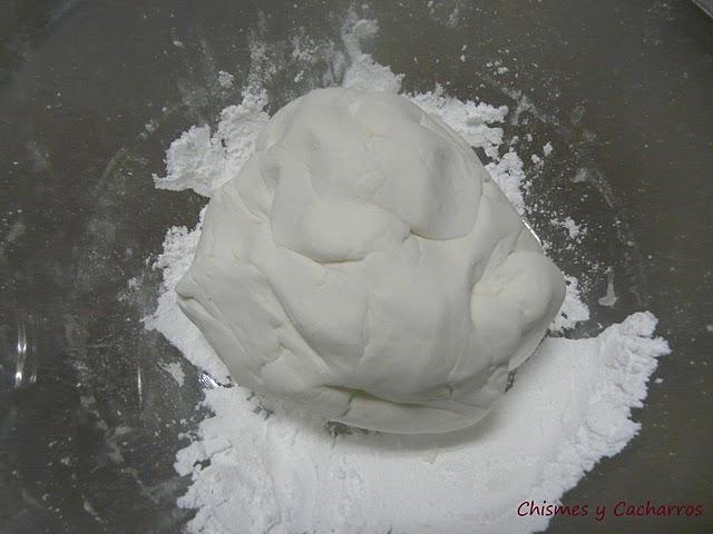 Fondant de nubes (paso a paso)