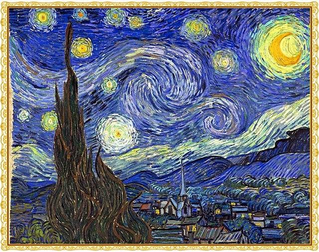 Rodarte: Vestidos souvenirs de Van Gogh