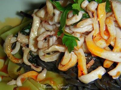 Ensalada templada de chipirones Ensalada templada de chipirones