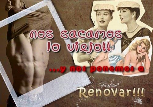 Si si si a renovarse!! Gracias a nalla nallosa y un ataca...