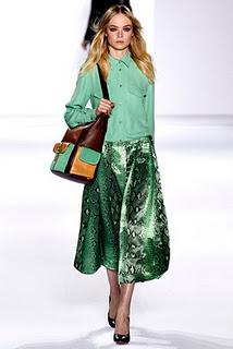 Verde esmeralda. Tendencias Otoño-Invierno 2011-2012 Verde esmeralda. Tendencias Otoño-Invierno 2011-2012