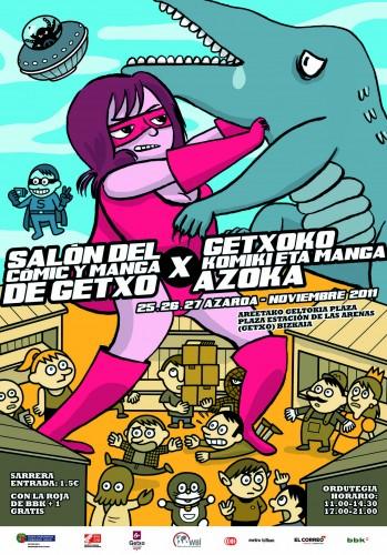 cartel_getxo_cómic_2011 (1) Getxo 2011, en marcha