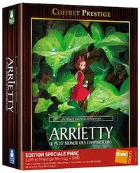 Edición especial de Arrietty a la venta en Francia
