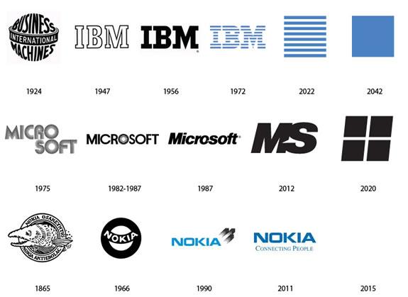 trecool-logos-famosos-02 Logos famosos :: pasado, presente y futuro