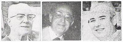 José Mandil Pujadó, compositor español de estudios y finales de ajedrez Argüelles, Salazar y Arriaga, representantes de España en la
XXIII Reunión Permanente de la FIDE para composiciones de Ajedrez