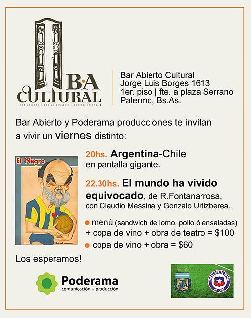 HOY en Bar Abierto, los placeres se unen en plaza Serrano desde las 20hs.