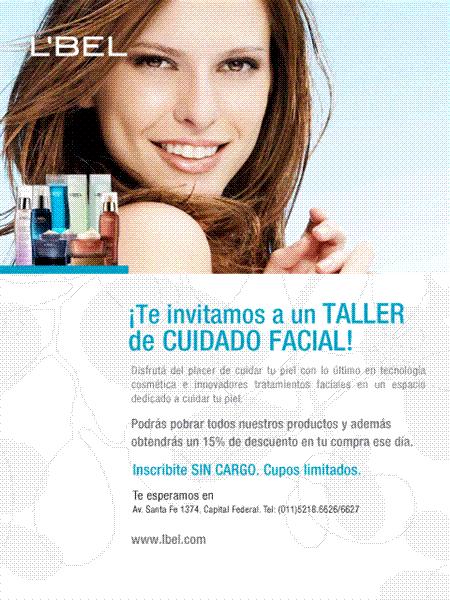 Tienda L´Bel -- Talleres Gratuitos de Cuidado Facial y Make Up - Octubre/Noviembre 2011 Tienda L´Bel -- Talleres Gratuitos de Cuidado Facial y Make Up - Octubre/Noviembre 2011