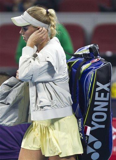 Beijing: Wozniacki, otra vez, eliminada Beijing: Wozniacki, otra vez, eliminada