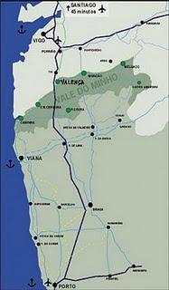 Una hora menos en Valença do Minho. Una hora menos en Valença do Minho.
