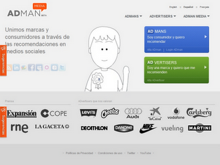 AdMan - Recomienda productos en tus redes sociales y gana dinero AdMan - Recomienda productos en tus redes sociales y gana dinero