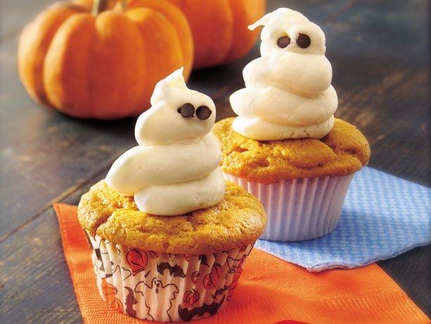 Friendly Ghost Cupcakes