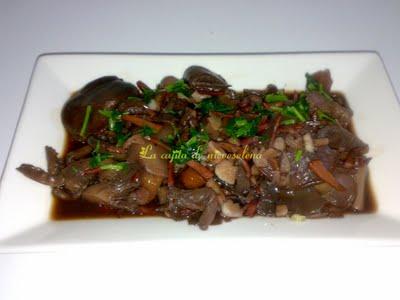 Setas Sillaó (salsa de soja) Setas Sillaó (salsa de soja)