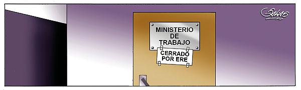 MINISTERIO TRABAJO CERRADO POR ERE