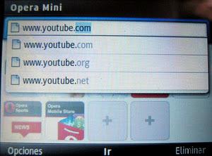 Opera Mini 6 para Samsung GT-S3350 / Samsung Chat 335 Opera Mini 6 Samsung chat 335