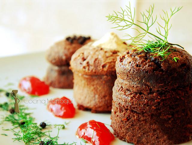 Coulant de chocolate al ritual del té Coulant de chocolate al ritual del té