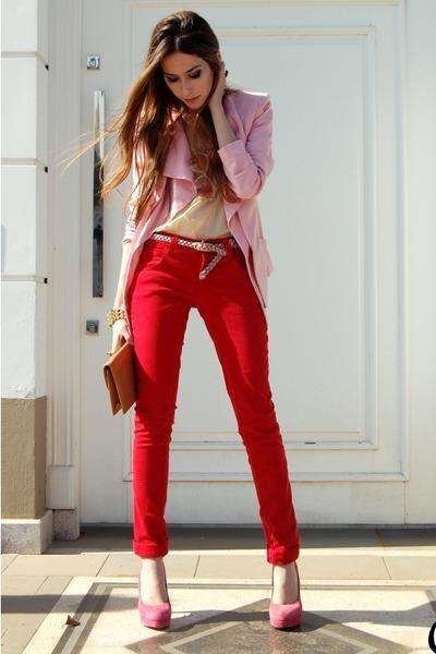 Steet Style: Red Pants Steet Style: Red Pants