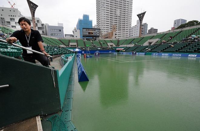 WTA Tour: La lluvia en Osaka suspendió la jornada