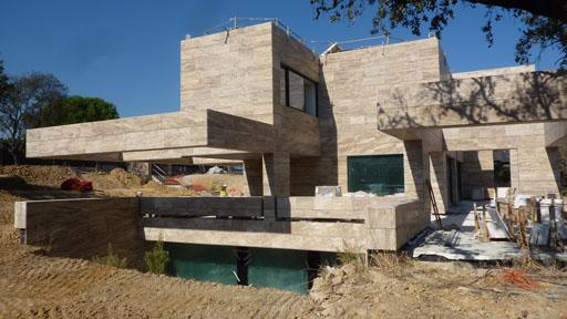 A-cero Projects Avanzan las obras de la vivienda unifamiliar que A-cero realiza al Noroeste de Madrid