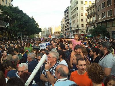 Manifestacion global 15M / 15O Valencia