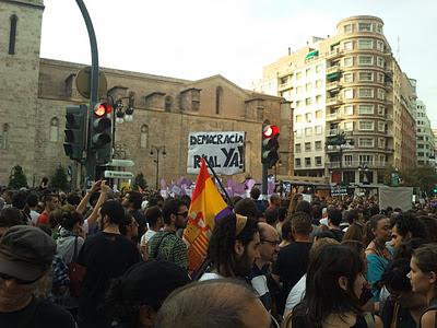 Manifestacion global 15M / 15O Valencia