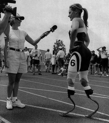 Aimee Mullins atleta paralimpica