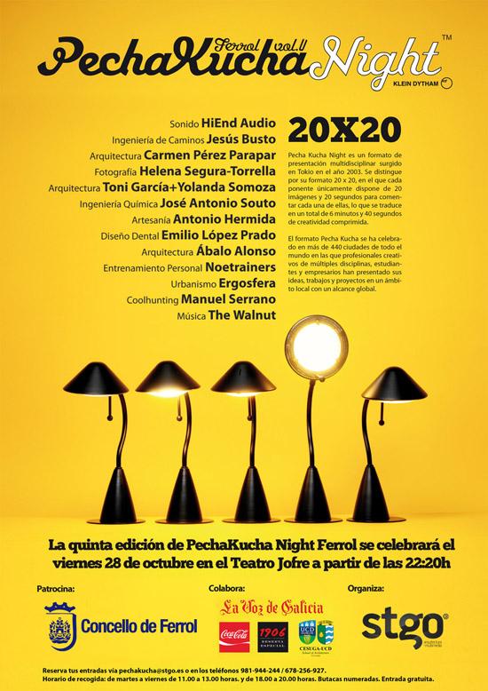 28-10-2011: PechaKucha Night Ferrol Vol V