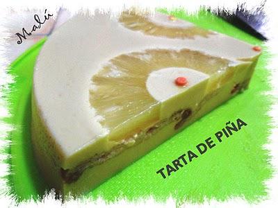 TARTA DE PIÑA