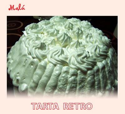 TARTA RETRO * MIS RECUERDOS DE LOS 70 TARTA RETRO * MIS RECUERDOS DE LOS 70