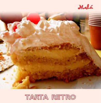 TARTA RETRO * MIS RECUERDOS DE LOS 70 TARTA RETRO * MIS RECUERDOS DE LOS 70
