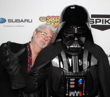 SCREAM AWARDS 2011: Darth Vader premiado por George Lucas