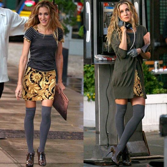 Sarah Jessica Parker calcetines altos Sarah Jessica Parker calcetines altos