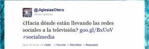 ¡No sin mi Twitter para ver la tele!