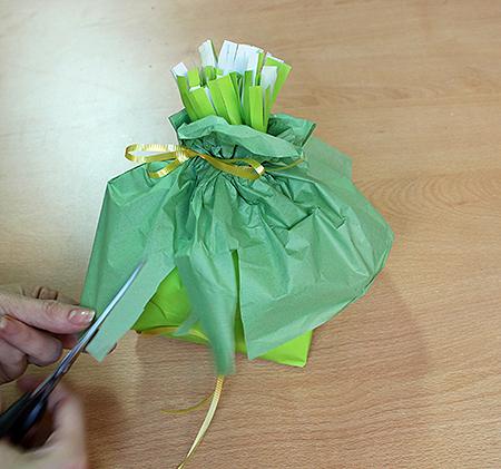 cortando-papel Bolsa-escobas