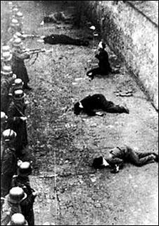 El Eje aplica la ley del ojo por ojo ante los actos de terror de los comunistas – 22/10/1941. El Eje aplica la ley del ojo por ojo ante los actos de terror de los comunistas – 22/10/1941.