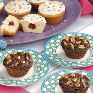 Cupcakes de chocolate y caramelo Receta