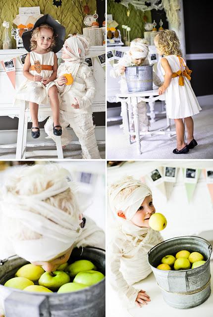 Una fiesta de Halloween muy vintage Una fiesta de Halloween muy vintage