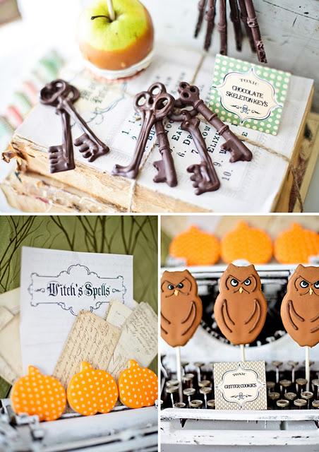 Una fiesta de Halloween muy vintage Una fiesta de Halloween muy vintage